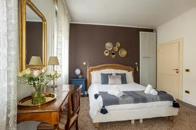 Letto o letti in una camera di Colombo Bed & Breakfast Mestre