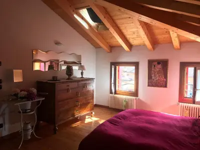 Letto o letti in una camera di CASA San Gallo