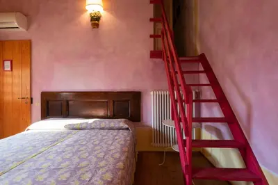 Letto o letti in una camera di Rosalimone B&B