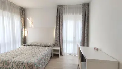 Letto o letti in una camera di Hotel Oxford