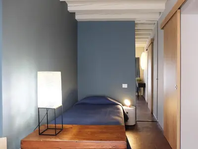 Letto o letti in una camera di Appartamento Rio Terese