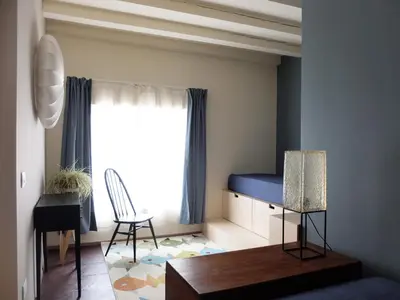 Letto o letti in una camera di Appartamento Rio Terese