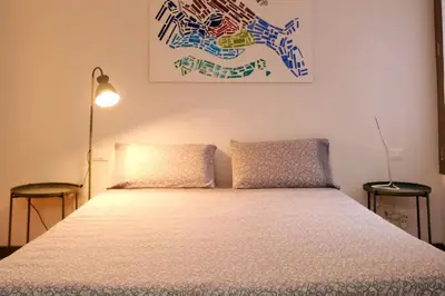 Letto o letti in una camera di La Barena - appartamento vacanze