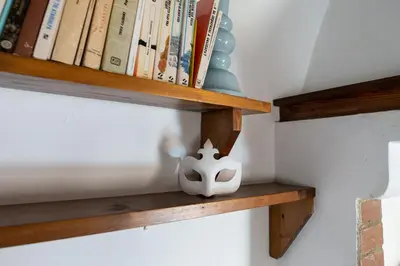 Biblioteca nell'appartamento