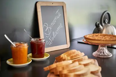 Cibo presso il bed & breakfast o nelle vicinanze