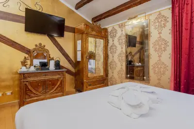Letto o letti in una camera di Ca Dell'Arte