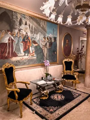 Area soggiorno di EGO' Boutique Hotel - The Silk Road