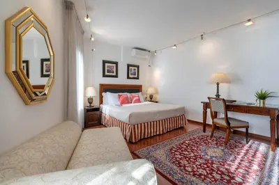Letto o letti in una camera di Fenix Turandot Suite