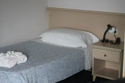 Letto o letti in una camera di Terme Villa Pace