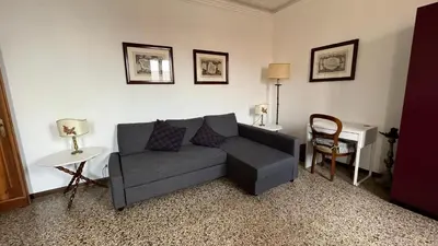Area soggiorno di Calle San Giacomo Apartment