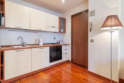 Cucina o angolo cottura di GuestHost - Padova City Break Studio