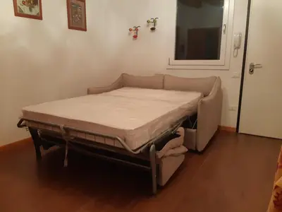 Letto o letti in una camera di Villamamaeli