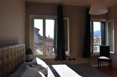 Area soggiorno di Piazza Alta Penthouse
