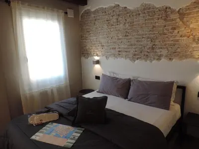 Letto o letti in una camera di Al Sagraeto