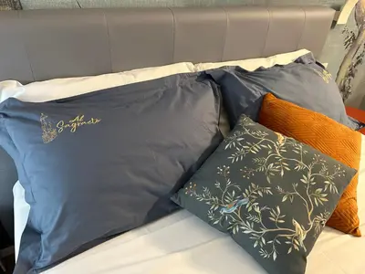 Letto o letti in una camera di Al Sagraeto