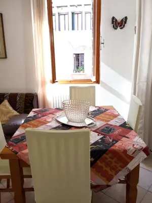 Letto o letti in una camera di Appartamento Antonia