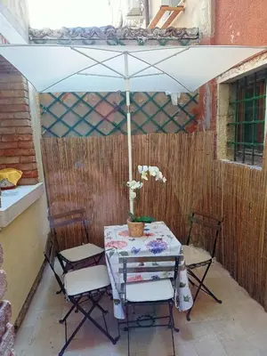 Patio o area all'aperto di La Casa di Sonia Apartment