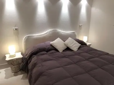 Letto o letti in una camera di Venice-Lido apartment with an esclusive garden