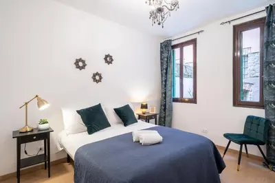 Letto o letti in una camera di Haus Ormesini