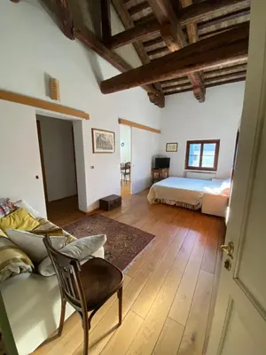 Letto o letti in una camera di Agriturismo Barchessa