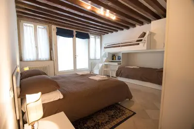 Letto o letti in una camera di La Coccola