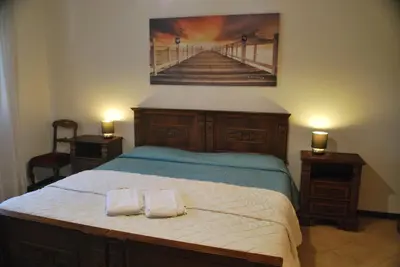Letto o letti in una camera di Salix Apartment