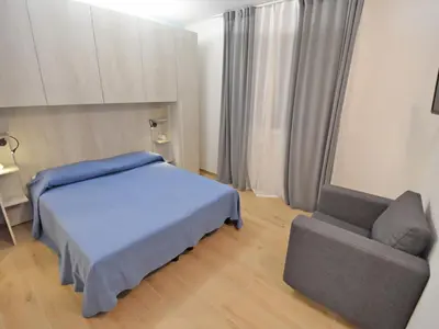 Letto o letti in una camera di Villa Cà Riviera Bosco Piccolo by Interhome