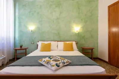 Letto o letti in una camera di Taverna San Lio