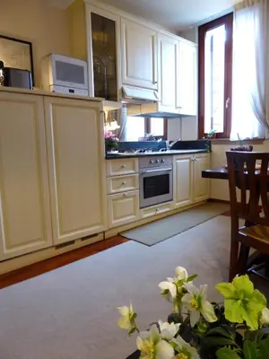 Cucina o angolo cottura di santamaria apartment
