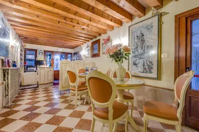 Cucina o angolo cottura di Hotel Bernardi Semenzato