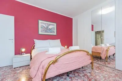 Letto o letti in una camera di Appartamento Milly