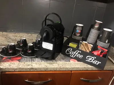 Set per la preparazione di tè e caffè presso Appartamento Milly