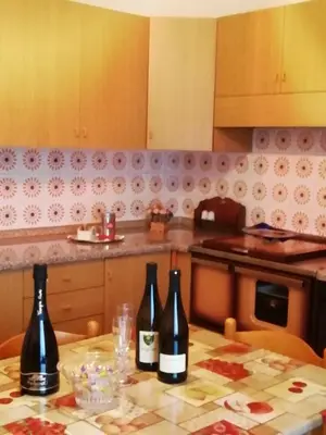 Cucina o angolo cottura di Alloggio Cristina