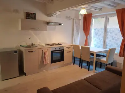 Cucina o angolo cottura di golden place