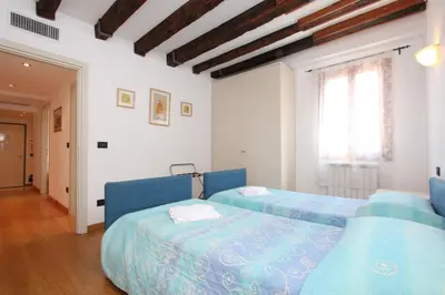 Letto o letti in una camera di Residence dei Mori