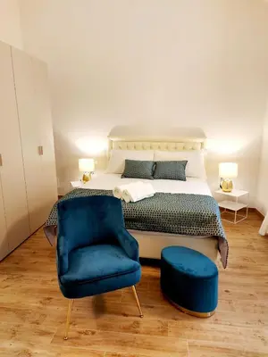Letto o letti in una camera di Ca' Benedetta Suite House Apartsuite Chioggia