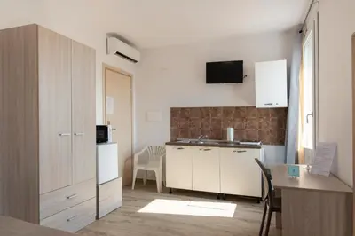 Cucina o angolo cottura di San Vincenzo Rooms Vigonza