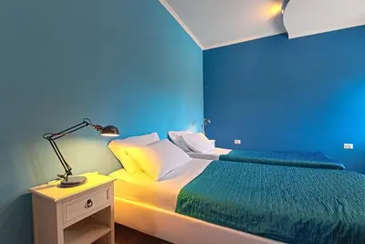 Letto o letti in una camera di Casa alla Corte da Palanca