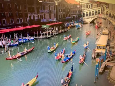 Vista sul fiume nelle vicinanze dell'appartamento