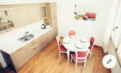 Cucina o angolo cottura di Grimaldi Apartments Ca Del Moro