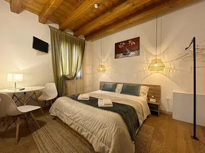 Letto o letti in una camera di Agriturismo Vecio Portico