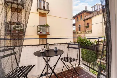 Balcone o terrazza di Casa Lido Venezia center located with balconies