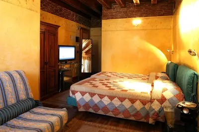 Letto o letti in una camera di Hotel Tabina