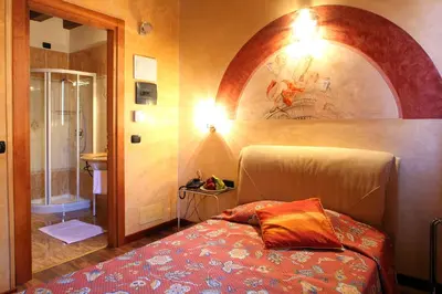 Letto o letti in una camera di Hotel Tabina