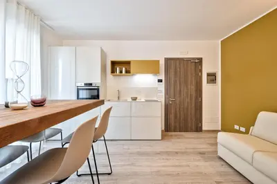 Cucina o angolo cottura di Albamarina Residence