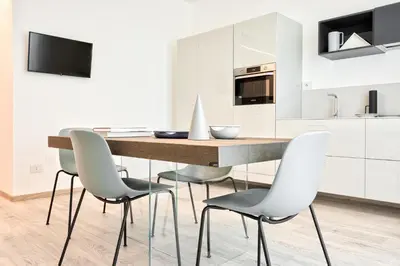 Cucina o angolo cottura di Albamarina Residence