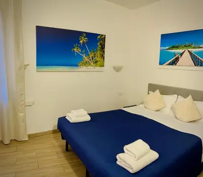 Letto o letti in una camera di CASA BANON