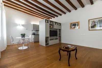 TV o dispositivi per l'intrattenimento presso Ca' Delle Acque Deluxe Apartment R&R