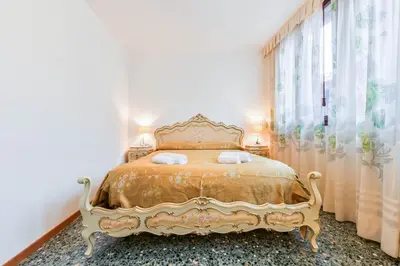 Letto o letti in una camera di Ca Virgilio