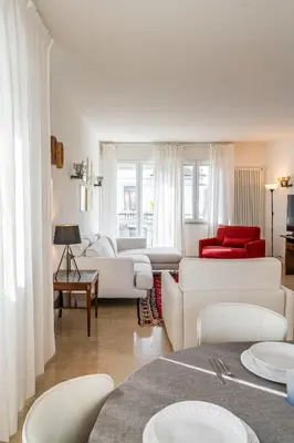 Letto o letti in una camera di Quattro Fontane Apartment